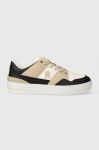 Шкіряні кросівки Tommy Hilfiger TH BASKET SNEAKER LO колір бежевий FW0FW07756 Шкіряні кросівки Tommy Hilfiger TH BASKET SNEAKER LO колір бежевий FW0FW07756