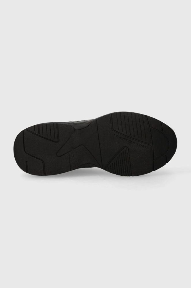 Кросівки Tommy Hilfiger WOMENS CHUNKY RUNNER PATENT колір чорний FW0FW07867 фото 5