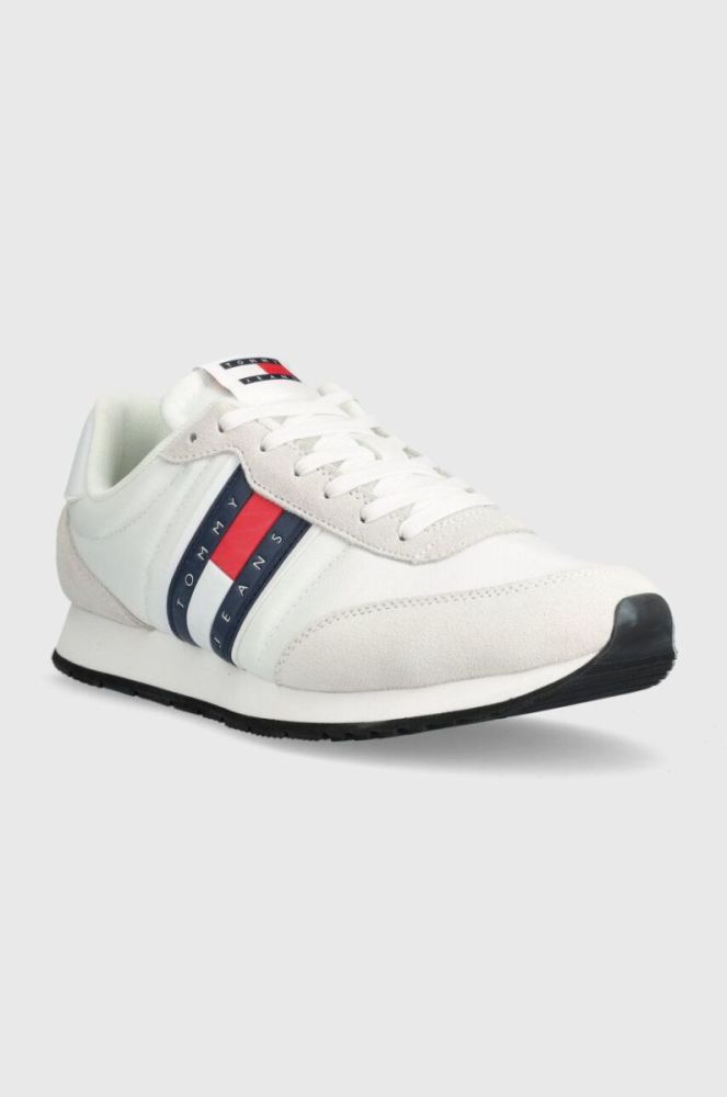 Кросівки Tommy Jeans TJM RUNNER CASUAL ESS колір білий EM0EM01351 фото 2