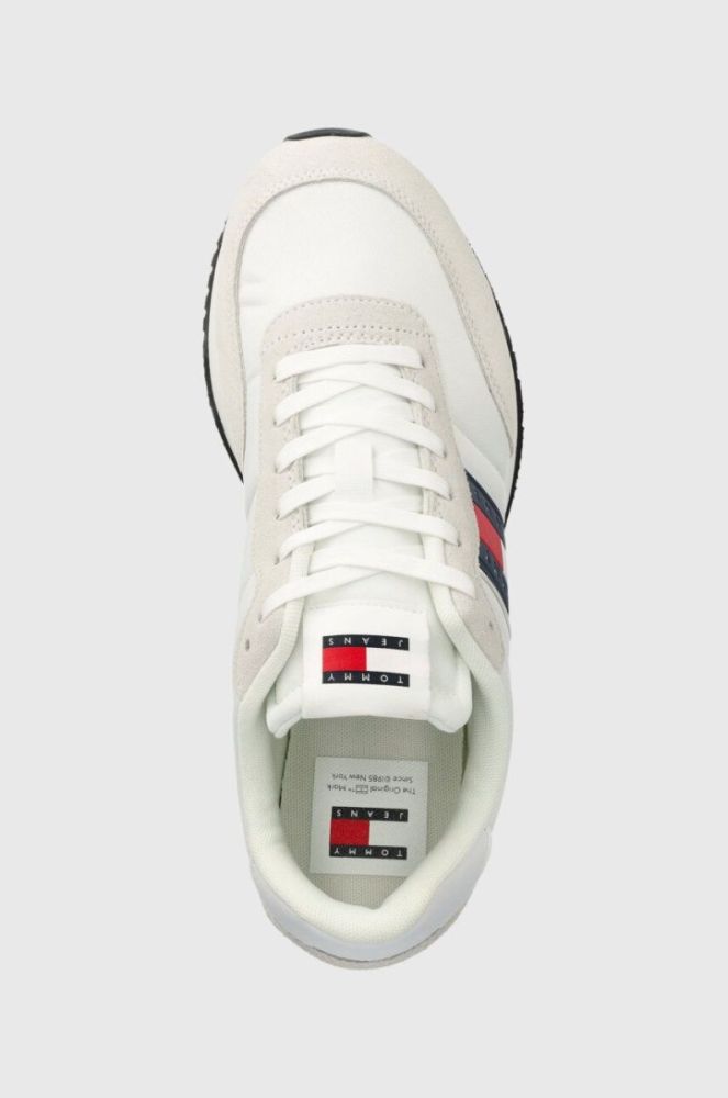 Кросівки Tommy Jeans TJM RUNNER CASUAL ESS колір білий EM0EM01351 фото 4