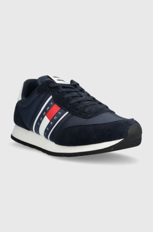 Кросівки Tommy Jeans TJM RUNNER CASUAL ESS колір синій EM0EM01351 фото 2