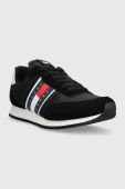 Кросівки Tommy Jeans TJM RUNNER CASUAL ESS колір чорний EM0EM01351