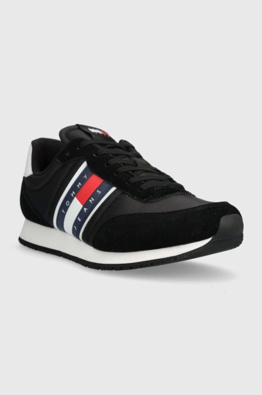 Кросівки Tommy Jeans TJM RUNNER CASUAL ESS колір чорний EM0EM01351 фото 2