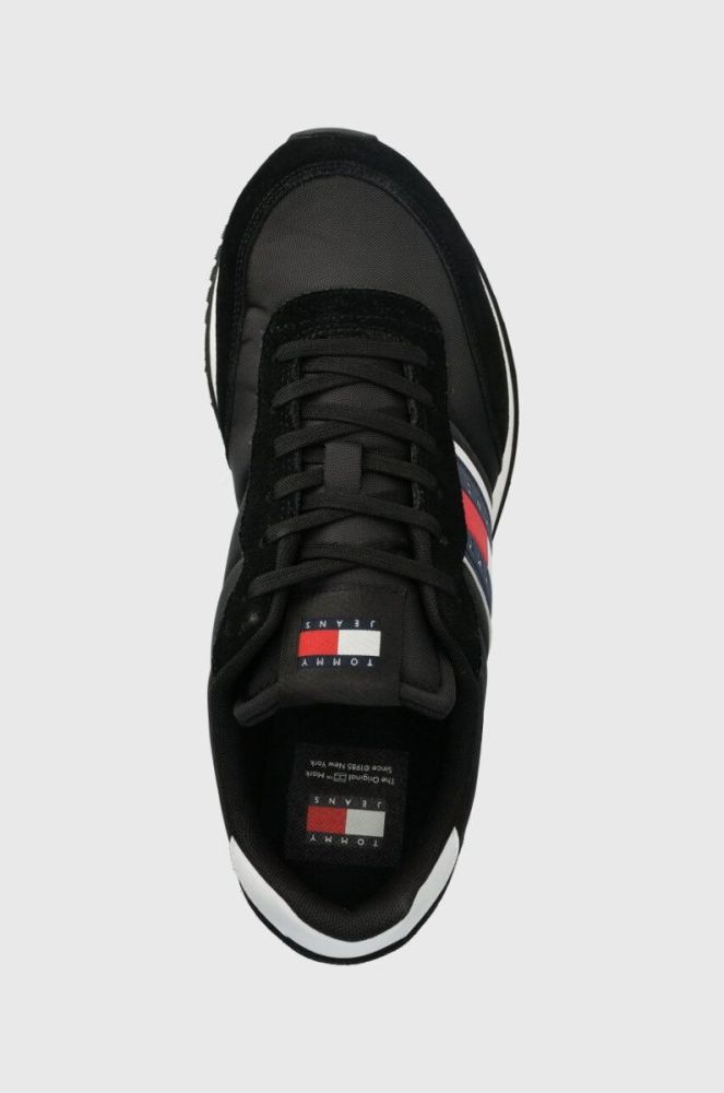 Кросівки Tommy Jeans TJM RUNNER CASUAL ESS колір чорний EM0EM01351 фото 4