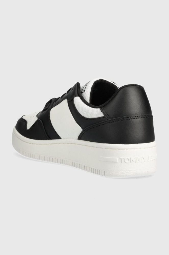 Шкіряні кросівки Tommy Jeans TJM RETRO BASKET ESS колір чорний EM0EM01395 (3690074) фото 3