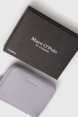 Шкіряний гаманець Marc O'Polo жіночий колір фіолетовий