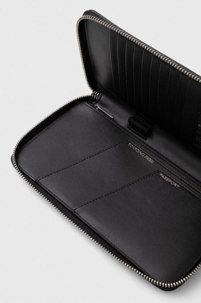 Шкіряний гаманець MICHAEL Michael Kors жіночий колір чорний (3642853) фото 3