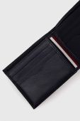 Шкіряний гаманець Tommy Hilfiger чоловічий колір синій (3691842)