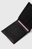 Шкіряний гаманець Tommy Hilfiger чоловічий колір чорний (3691844)