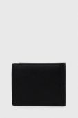 Шкіряний гаманець Tommy Jeans чоловічий колір чорний