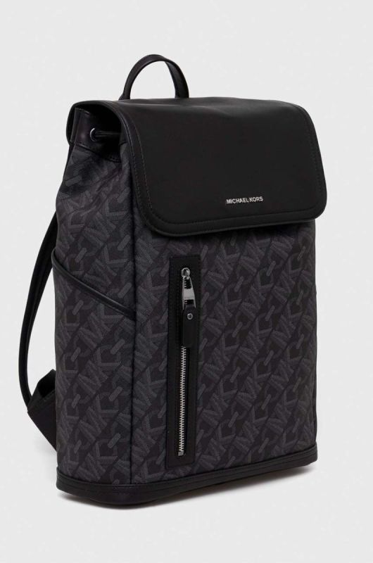 Рюкзак Michael Kors чоловічий колір чорний великий візерунок (3635592) фото 2