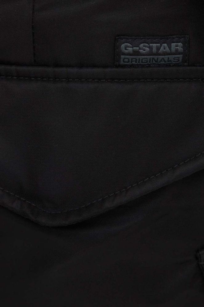 Спідниця G-Star Raw колір чорний mini пряма фото 5