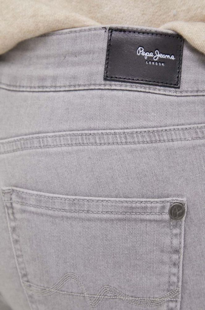 Джинси Pepe Jeans жіночі колір сірий (3691902) фото 4