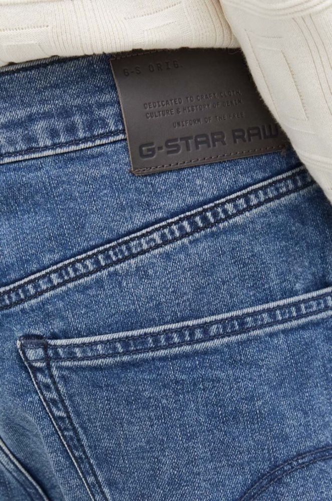 Джинси G-Star Raw Dakota чоловічі колір темно-синій (3680068) фото 4