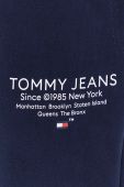 Бавовняні спортивні штани Tommy Jeans колір синій з принтом (3693761)