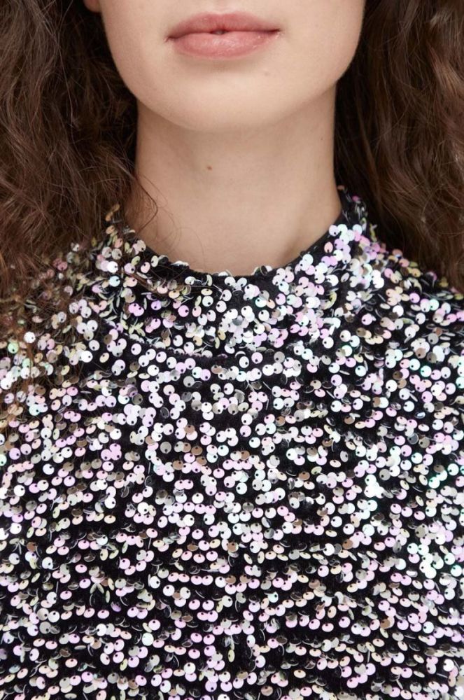 Сукня Bruuns Bazaar колір чорний mini пряма (3657885) фото 5