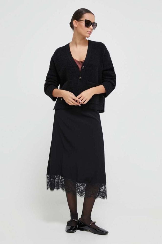Вовняний кардиган Polo Ralph Lauren колір чорний (3648700) фото 2