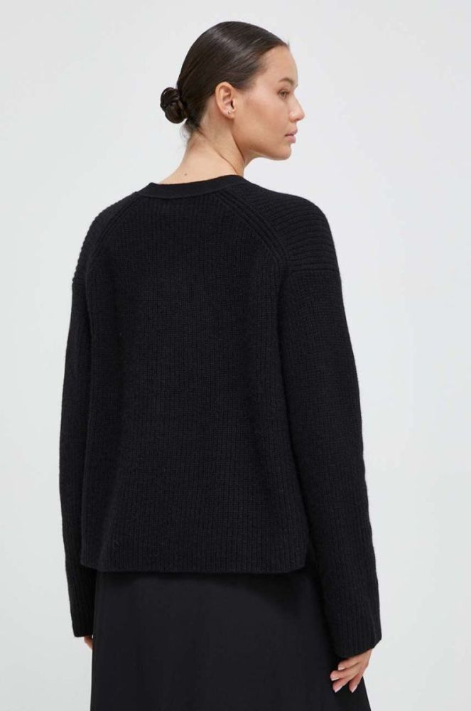 Вовняний кардиган Polo Ralph Lauren колір чорний (3648700) фото 3