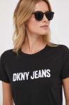Светр Dkny жіночий колір чорний легкий (3645752)