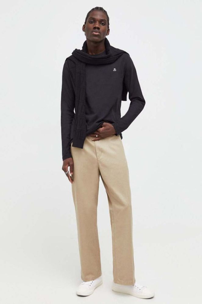 Светр G-Star Raw чоловічий колір чорний фото 2