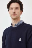 Бавовняний светр Tommy Hilfiger колір синій легкий (3681901)