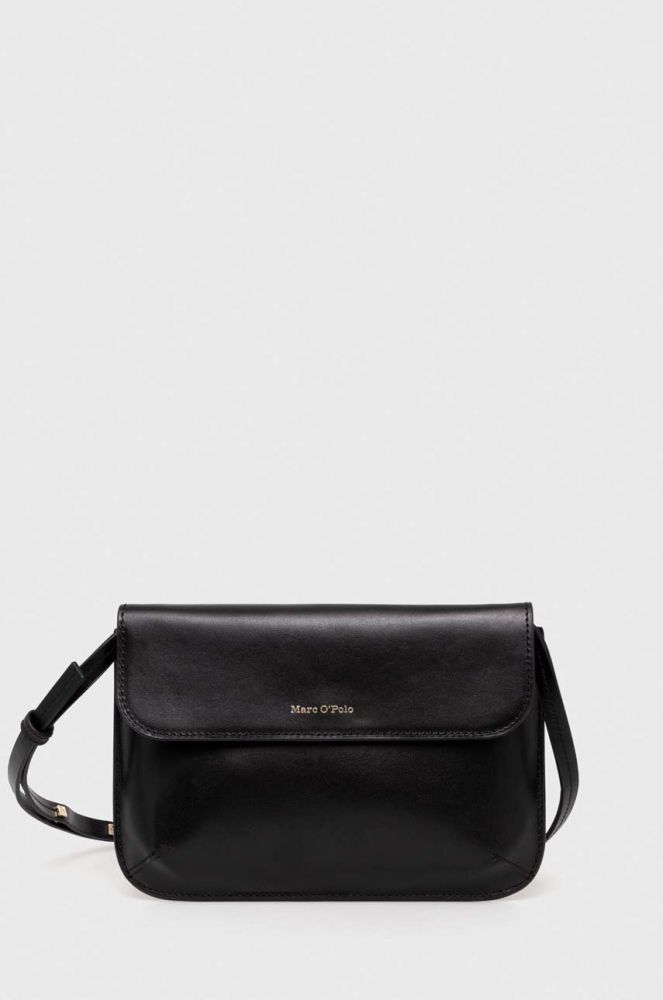Шкіряна сумочка Marc O'Polo колір чорний (3689462)