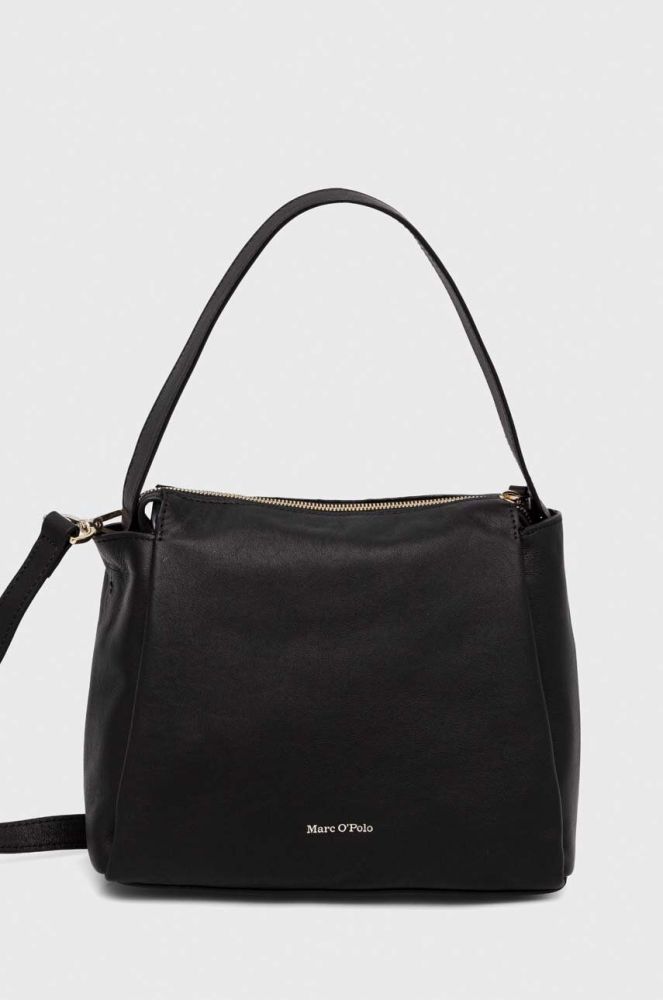 Шкіряна сумочка Marc O'Polo колір чорний (3689464)