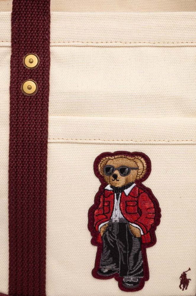Сумочка Polo Ralph Lauren колір бежевий (3626574) фото 3