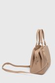 Шкіряна сумочка Dkny колір бежевий (3635676)