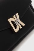 Шкіряна сумочка Dkny колір чорний (3635678)