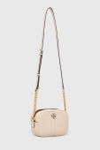 Шкіряна сумочка Tory Burch колір бежевий (3689498)