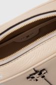 Шкіряна сумочка Tory Burch колір бежевий (3689498)