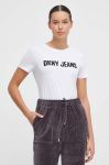 Футболка Dkny жіночий колір білий (3648713)