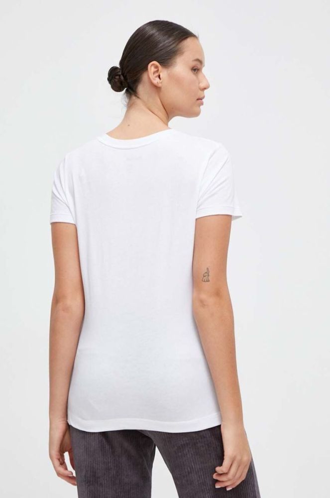 Футболка Dkny жіночий колір білий (3648713) фото 3