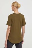 Бавовняна футболка G-Star Raw жіночий колір зелений (3657944)