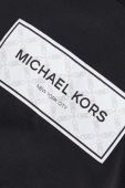 Бавовняна футболка Michael Kors чоловічий колір чорний з аплікацією (3655834)