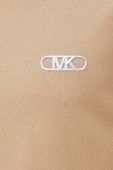 Бавовняна футболка Michael Kors чоловічий колір бежевий з аплікацією (3651889)