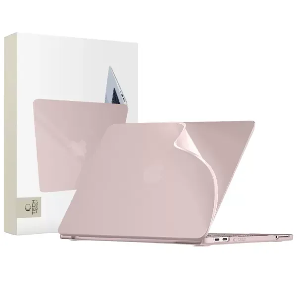 Чохол Tech-Protect Softshell Matte Blush для MacBook Neo 13” A18 Pro (2026)