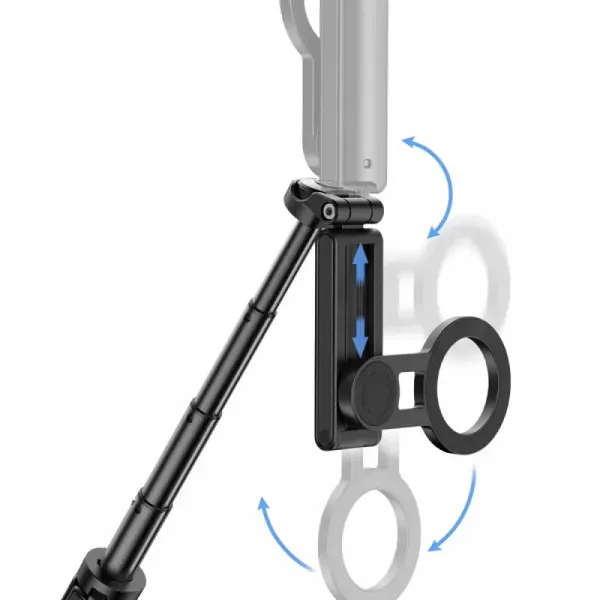 Селфі-монопод Ulanzi JJ03 3-in-1 Magnetic Phone Tripod with Remote Control Black (T090) фото 2