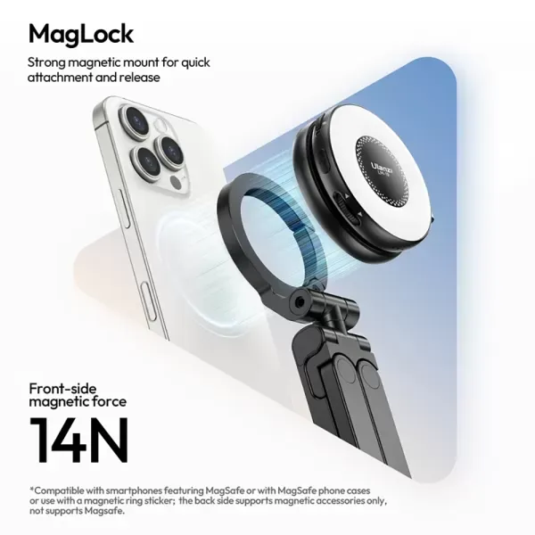 Тримач для телефону Ulanzi MA89 MagLock Phone Holder Mount M065 Black (T169) фото 3