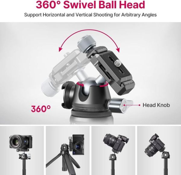 Монопод-штатив для телефону ULANZI MT-47 Camera Tripod (2600) фото 3