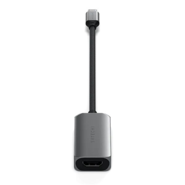 Адаптер Satechi USB-C To HDMI 2.1 8K Adapter Space Gray (ST-AC8KHM) фото 2