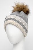 Шапка Answear Lab колір сірий з товстого трикотажу (1839375)