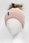 Шапка Answear Lab колір рожевий з тонкого трикотажу