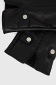Шкіряні рукавички Answear Lab жіночі колір чорний (1846416)