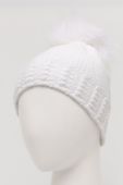 Шапка Answear Lab колір білий з товстого трикотажу (2645021)
