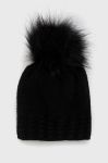 Шапка Answear Lab колір чорний з товстого трикотажу (2645024) Шапка Answear Lab колір чорний з товстого трикотажу (2645024)