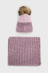 Шапка і снуд Answear Lab колір рожевий (2652712) Шапка і снуд Answear Lab колір рожевий (2652712)