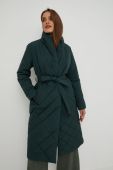 Куртка Answear Lab жіноча колір зелений перехідна (2572859)
