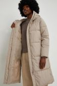 Куртка Answear Lab жіноча колір бежевий зимовий (2670926)